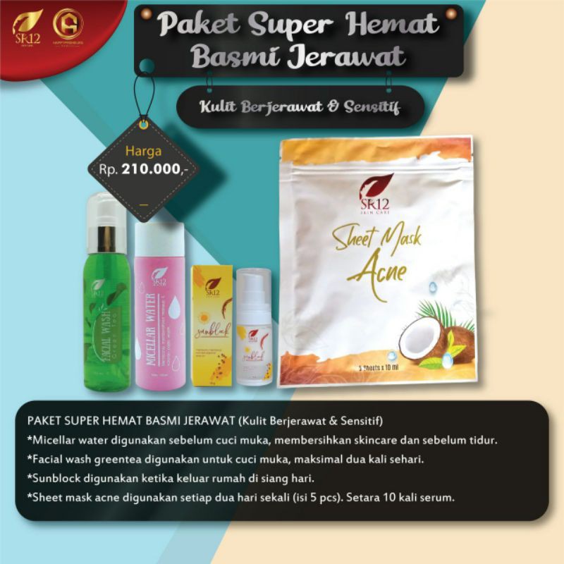 PAKET HEMAT GLOWING!!! PAKET HEMAT GLOWING UNTUK JENIS KULIT BERMINYAK/PAKET PENCERAH WAJAH / Paket perawatan wajah original / premium / berkualitas / termurah / terbaik / bagus / bpom / saudagarsr12