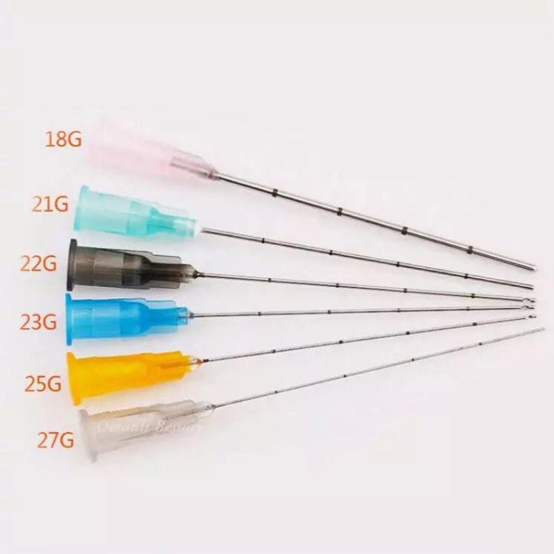 kanula kanul filler jarum filler kanul tumpul filler