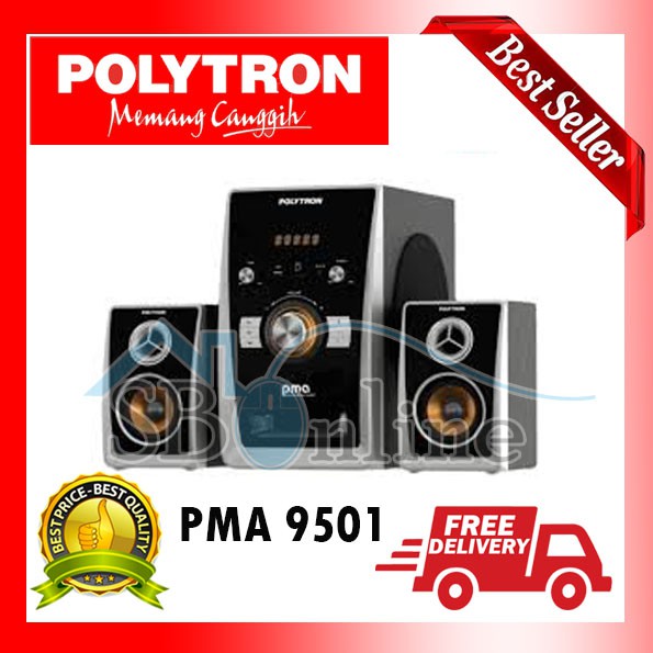 Speaker Aktif Polytron PMA 9501 Bluetooth Harga Pabrik