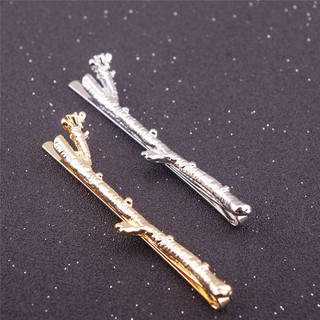 2Pcs Jepit Rambut  Bobby Pin Bahan Metal Warna  Gold  