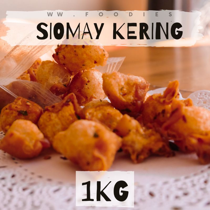 

(1KG) SIOMAY KERING BUMBU BASAH PEDAS DAUN JERUK|SIOMAY MINI | CUANKI | SOLO | SIOMAY ORIGINAL