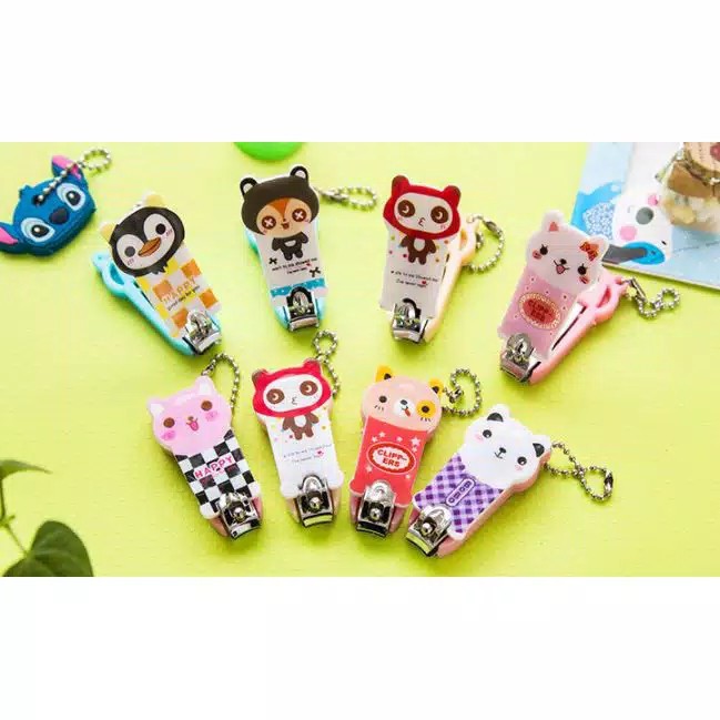 Gunting Kuku Karakter Mini / Cute Nail Clippers / Gunting Kuku untuk Hadiah Souvenir