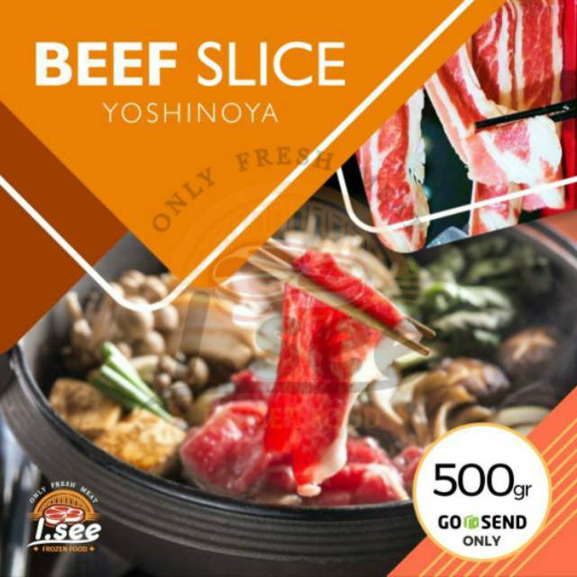 

BEEF SLICE US / YOSHINOYA 500GR