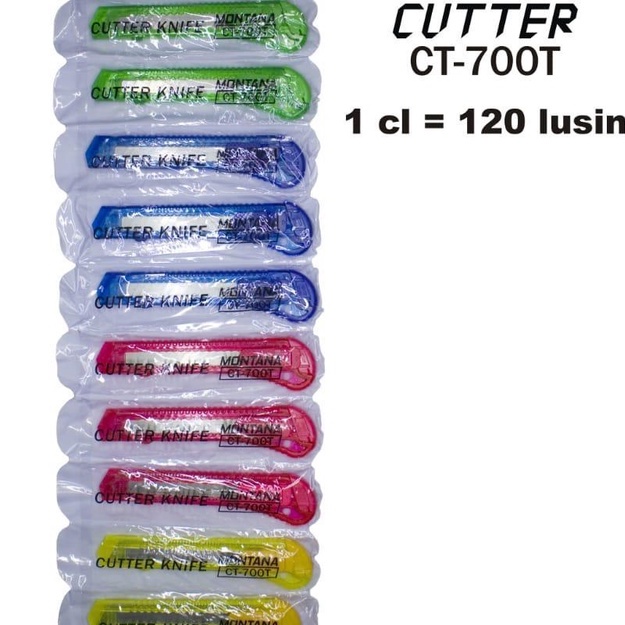 

PISAU CUTTER CUTER KATER MURAH TAJAM BERKUALITAS REFILL EKONOMIS
