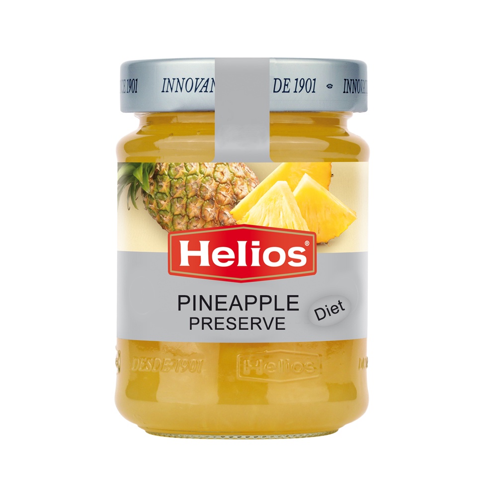 

Selai Buah Helios Diet Pineapple Preserve 280g