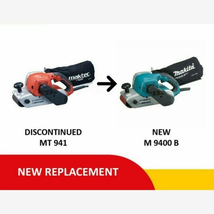 Bahira Mesin Amplas / Belt Sander Portable Maktec Mt 941