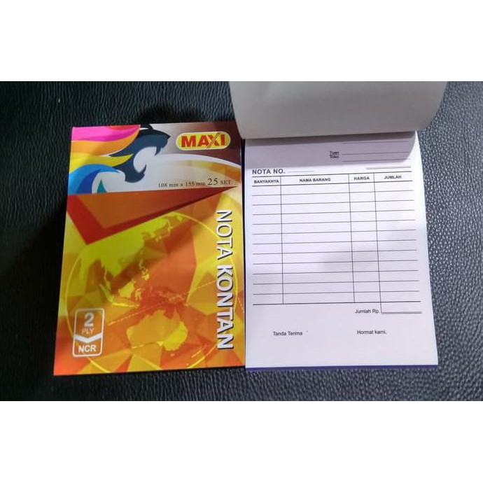 

NOTA KONTAN 2 PLY MEREK SUN NERO / ISI 25 LEMBAR 2PLY PROMO SPECIAL