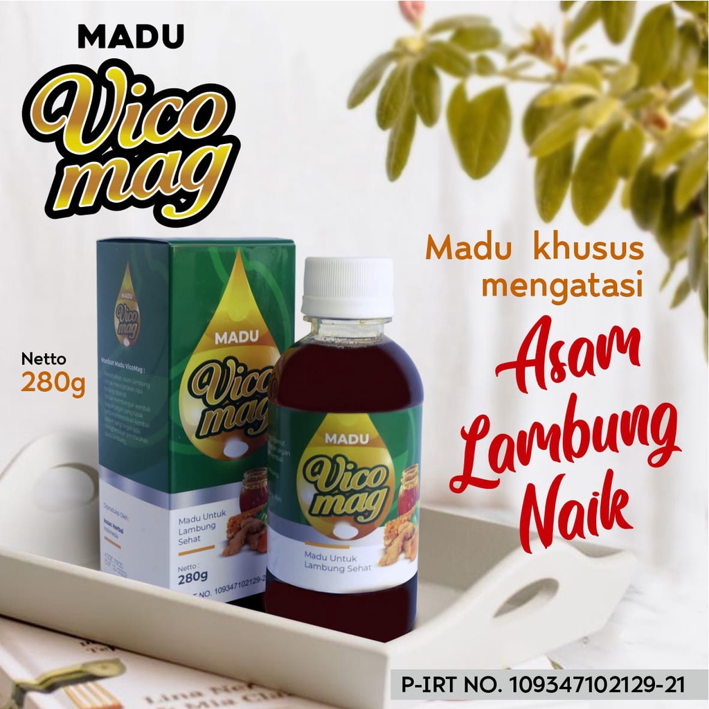 MADU VICO MAG / VICOMAG Solusi Asam Lambung Dan Maag
