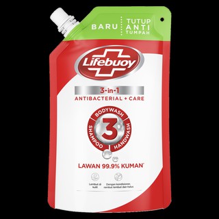 Jual Lifebuoy Body Wash Shampoo Handwash 3 In 1 450ml Shopee Indonesia