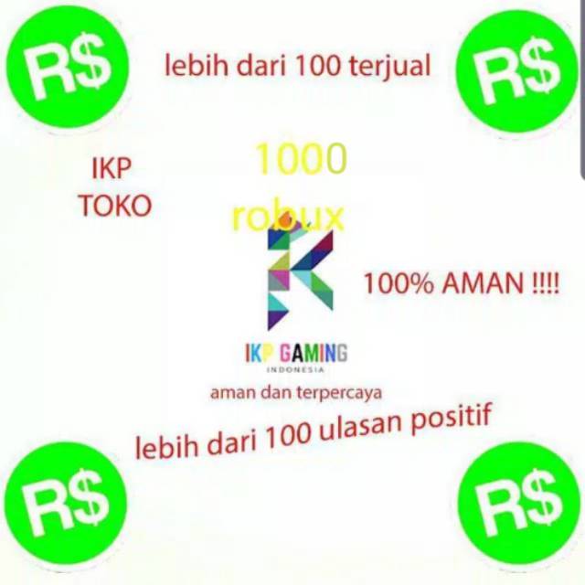 Robux 100 Fast Shopee Indonesia - cara membeli robux di indonesia