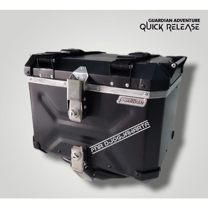 MOTORCYCLE PANNIER GUARDIAN FOR TOP BOX QUICK RELEASE ALLUMUNIUM
