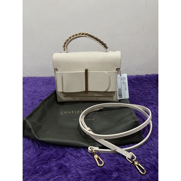 Charles and Keith Bag Pink