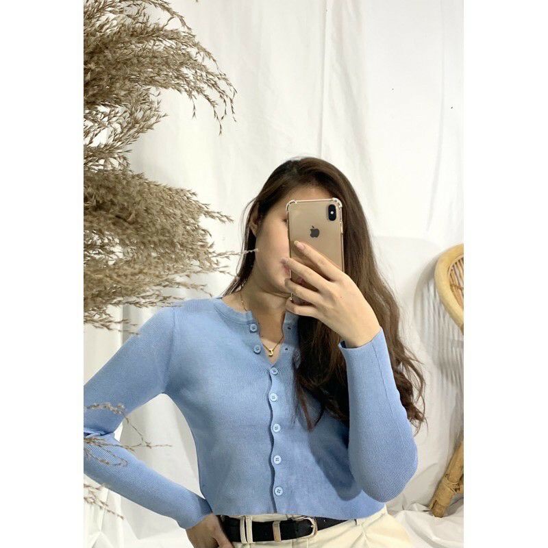 BAILEY CARDI RAJUT / ANGEL BOTON SKIRT / KARDIGAN CROP TOP-3