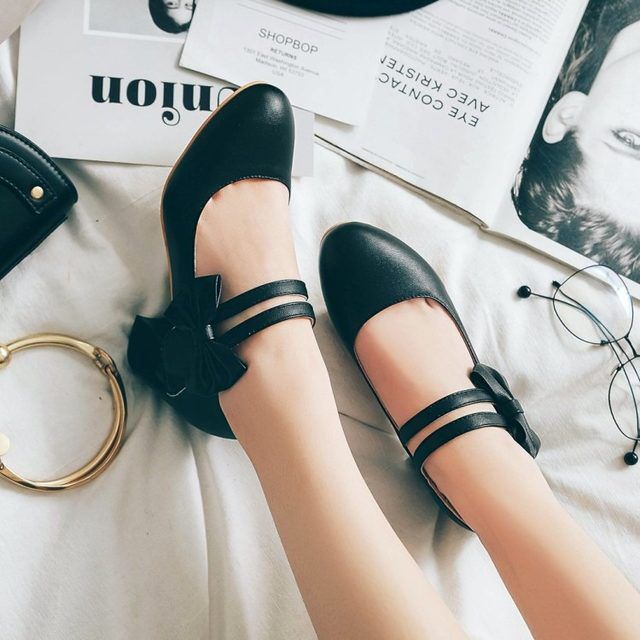 sepatu heels wanita pita samping