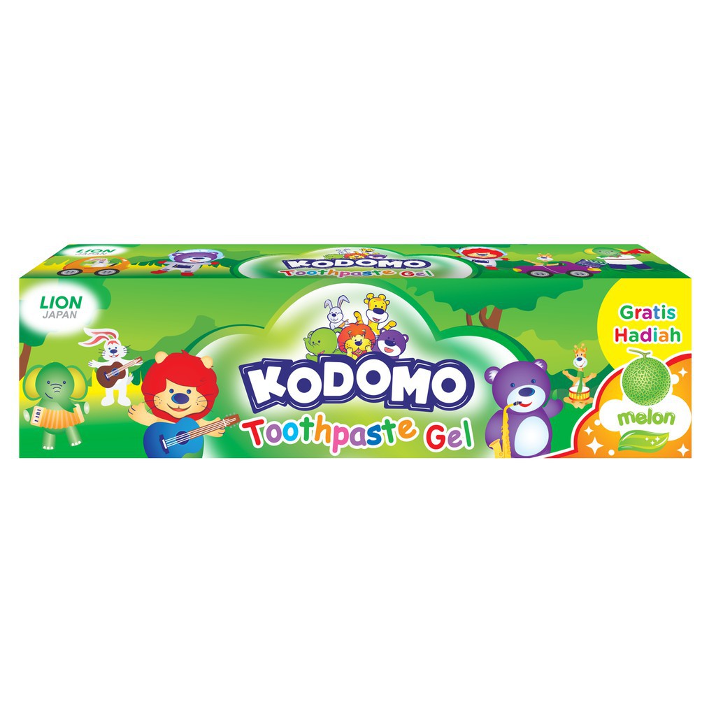 KODOMO Toothpaste Pasta Gigi 45gr BPOM ORIGINAL / Pasta Gigi Anak Odol by AILIN