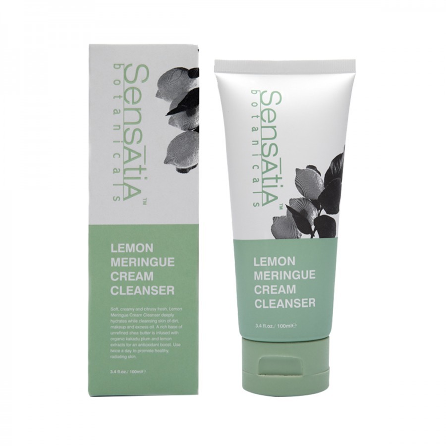 Sensatia Botanicals lemon meringue cream cleanser