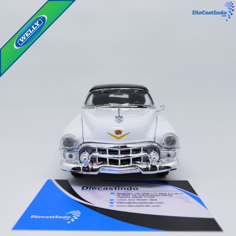 Welly Nex Cadillac Eldorado 1953 Putih Skala 1:24