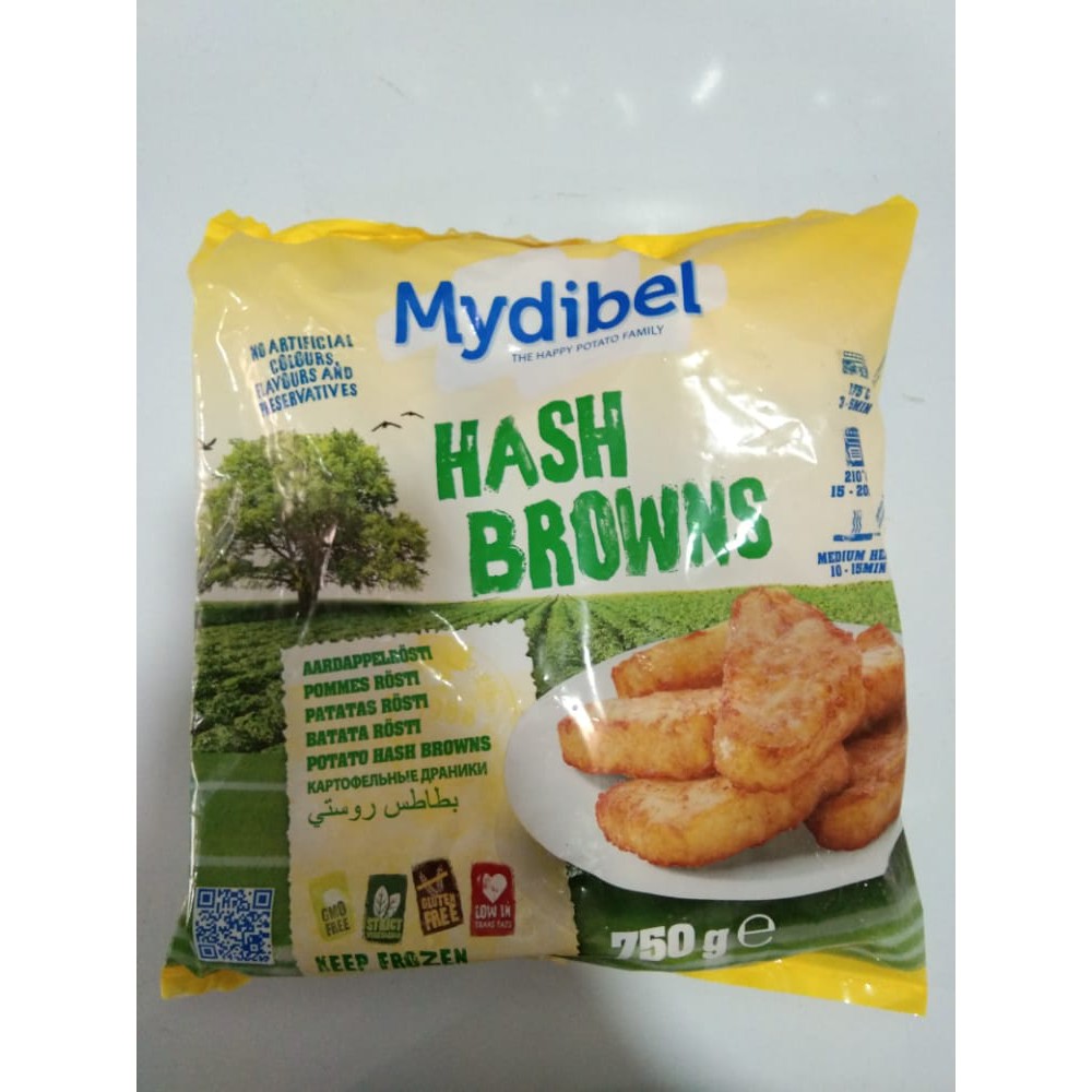 Mydibel Hash Brown 750gr