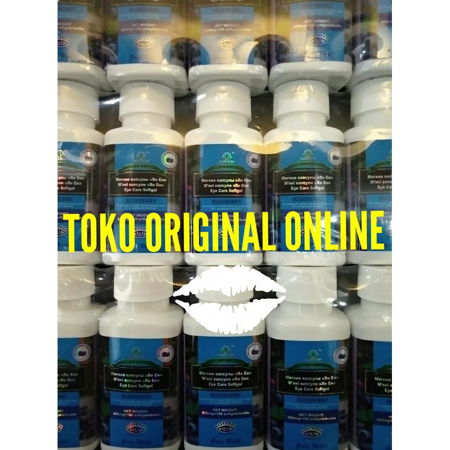 Sale Eye Care Softgel Green World/Obat Mata Minus/Katarak Terbaru