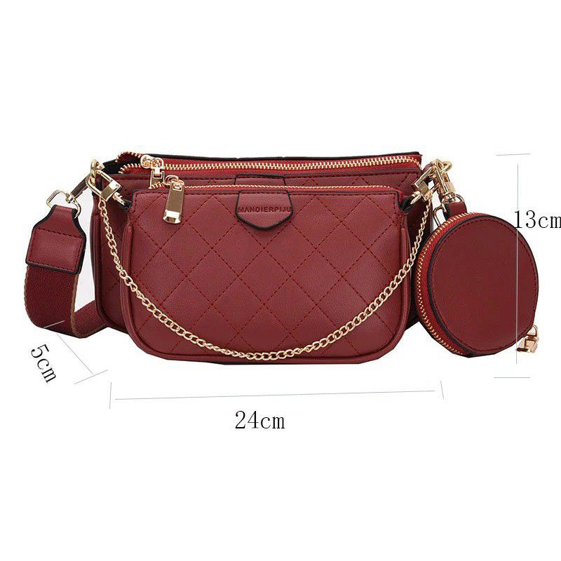 taswanita tas selempang wanita tas 3in 1