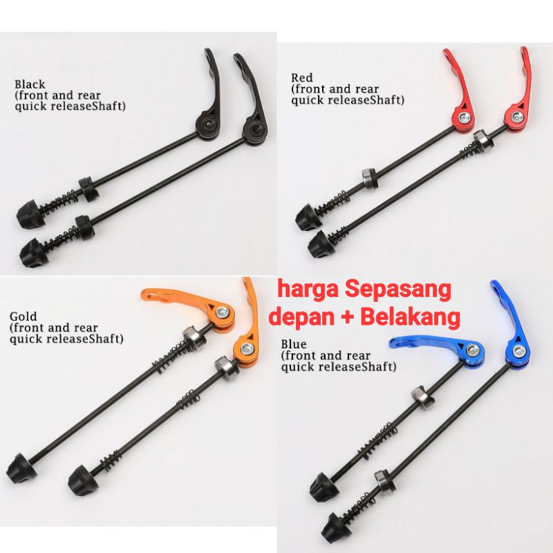 AS QR Quick Release Hub Sepeda AS Skewer QR Hub Freehub Sepeda