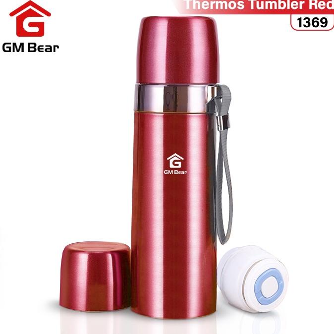 GM BEAR TERMOS STAINLESS STEEL 500ML - TERMOS TUMBLR HOT & COLD TERLARISS...,,,,,