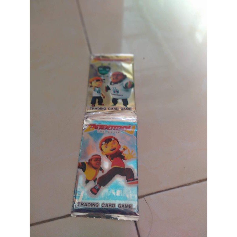 Mainan anak laki laki kartu boboiboy