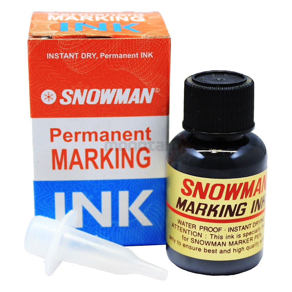 

MJ Tinta Snowman Permanent / Tinta Spidol / Tinta Refill/Marker Refill