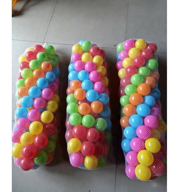 Aquatic Mandi Bola Isi 100 Pcs Murah/ Bola Warna Warni Pelastik