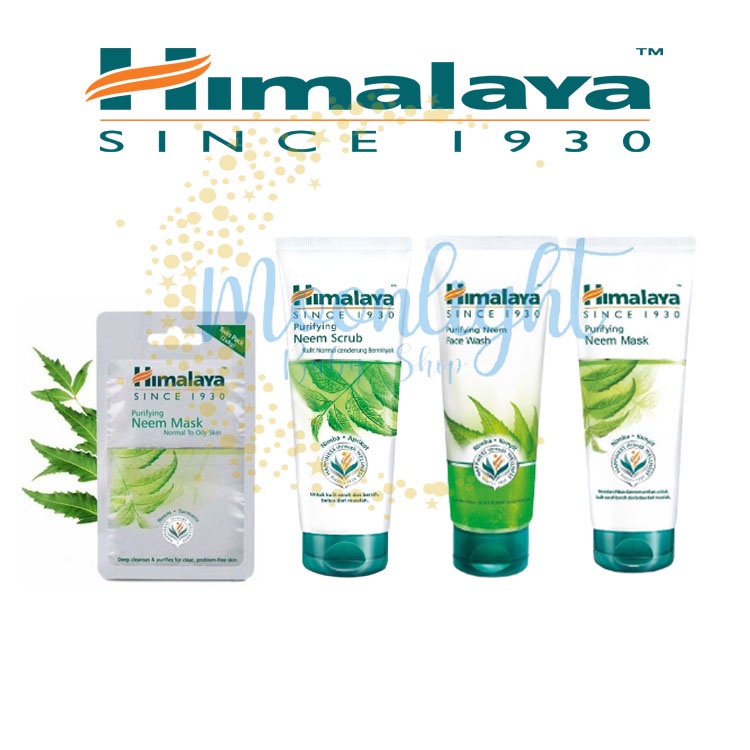 HIMALAYA purifying facial wash | neem mask / perawatan kulit wajah berjerawat