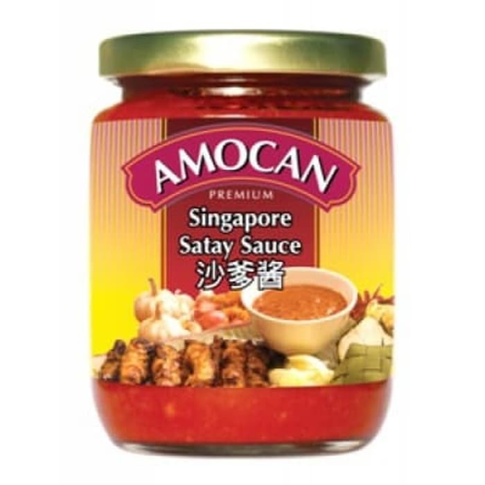 

#HANDCARRY Amocan Singapore Satay Sauce 240g - UFOHCR1446