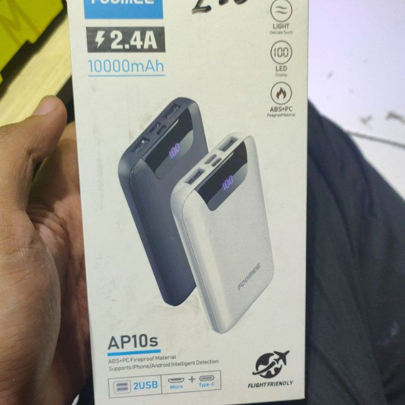 power bank foomee original 10000mAh AP10