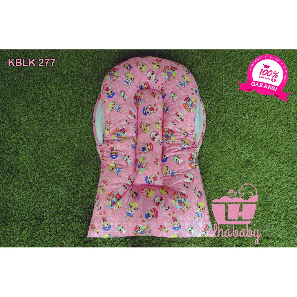 PROMO..SET KASUR BAYI TENDA KELAMBU NEWBORN BANTAL GULING KARAKTER LUCU BABYBESS KAIN KATUN ORIGINAL