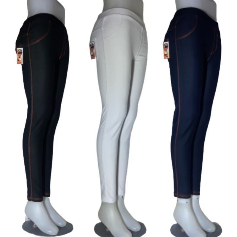 LEGGING LEVIS DENIM TEBAL PUTIH /LEGGING LEVIS TERLARIS
