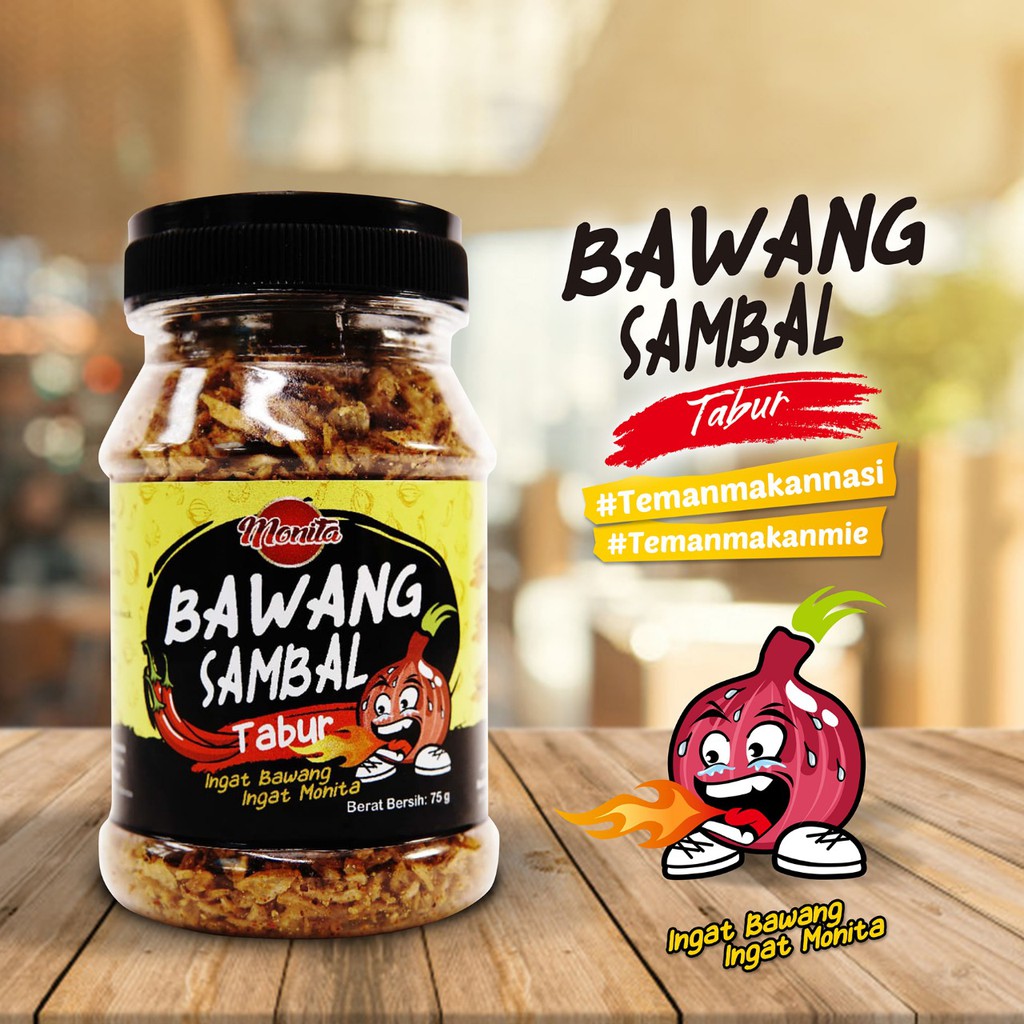 

Bawang Goreng Sambal Tabur 75 gr