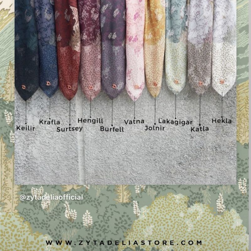 Original Zytadelia Scarf Iceland Series