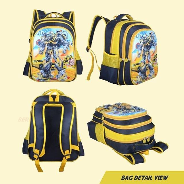 TAS SEKOLAH ANAK LAKI / TAS TRANSFORMERS ANAK / TAS BUMBLEBEE KUNING / TAS SEKOLAH ANAK / TAS RANSEL