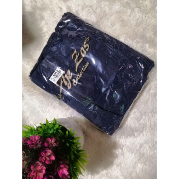 Khimar aje zas moka /moca best seller premium original aje zas-Navy