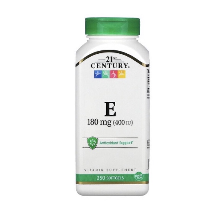 21st CENTURY VITAMIN E 400iu 250 kapsul