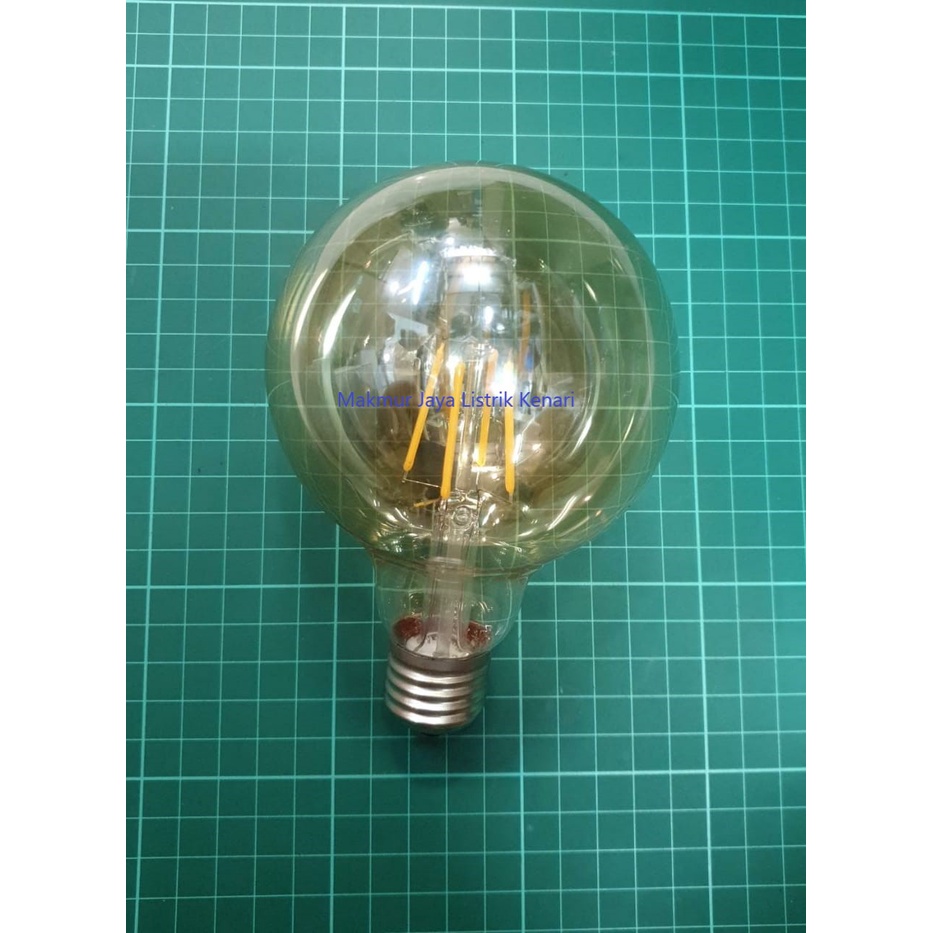 LAMPU LED FILAMENT 4W G95 BOHLAM FILAMEN G 95 4 WATT EDISON ANTIQUE