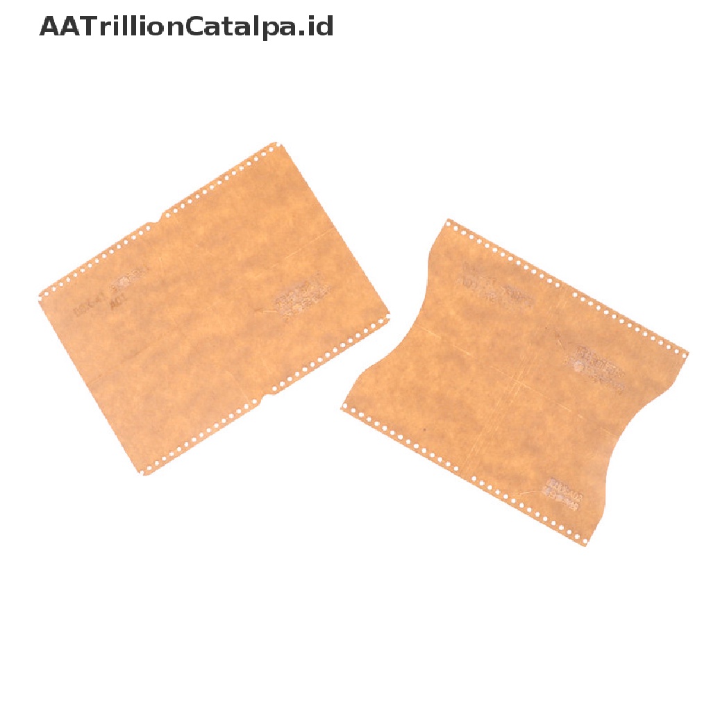 Aatrillioncatalpa 2pcs Template Akrilik Transparan Untuk Membuat Dompettas Kulit