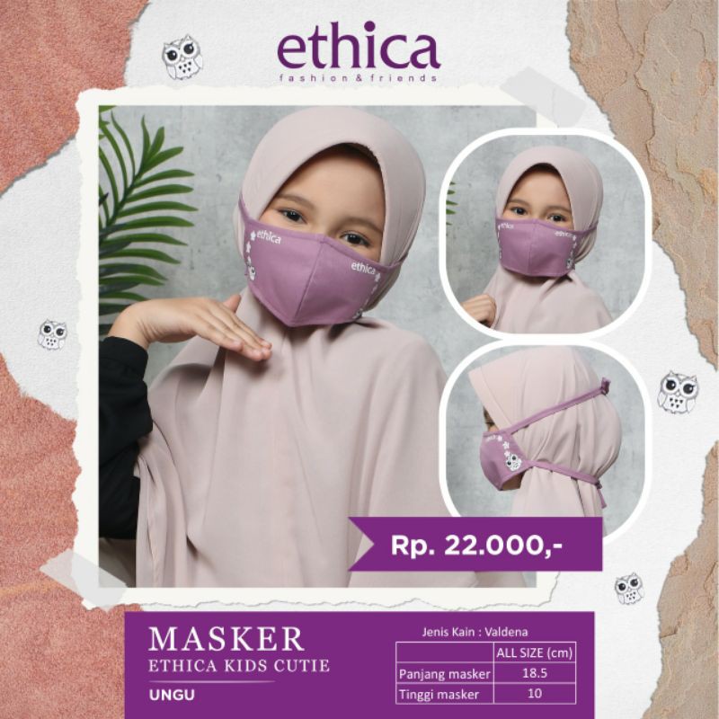 MASKER CUTIE KIDS II ETHICA