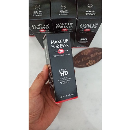 AUTHENTIC !! MAKE UP FOREVER MUFE ULTRA HD INVISIBLE COVER FOUNDATION 30ML