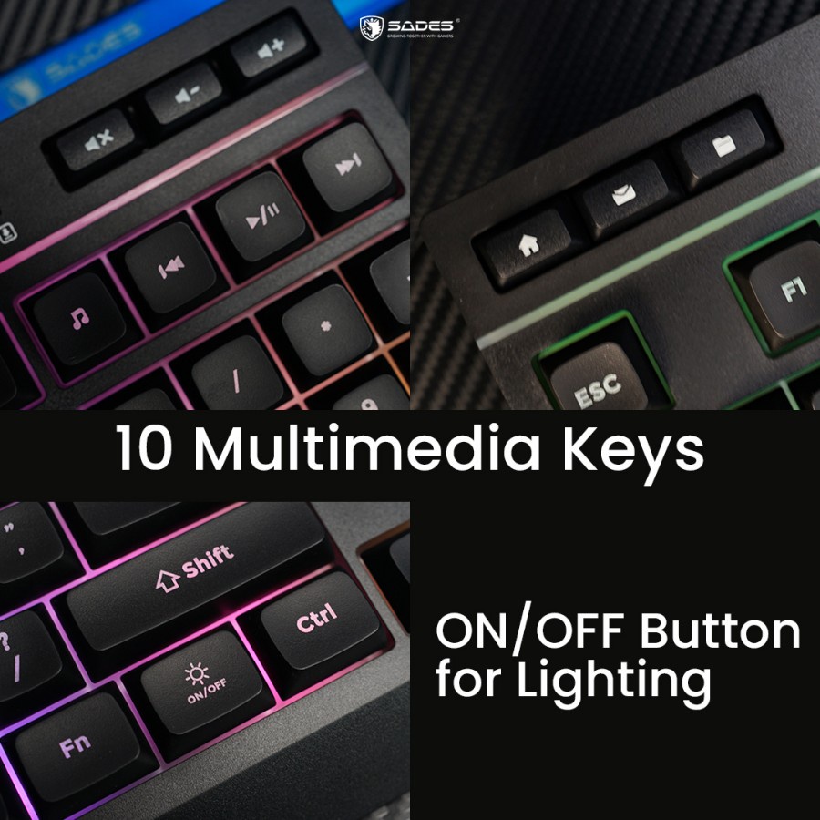 Keyboard Gaming Sades Rifle