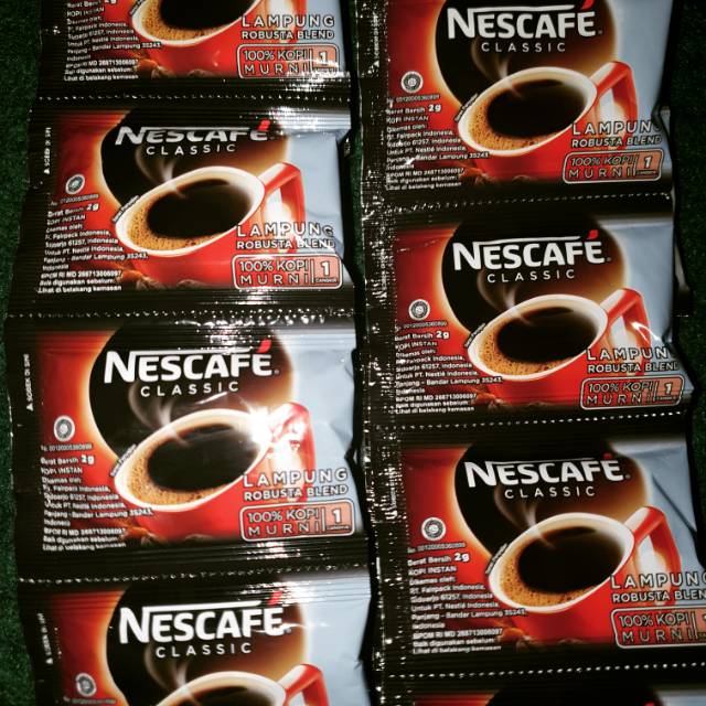 

Nescafe classic 2gr × 10bks