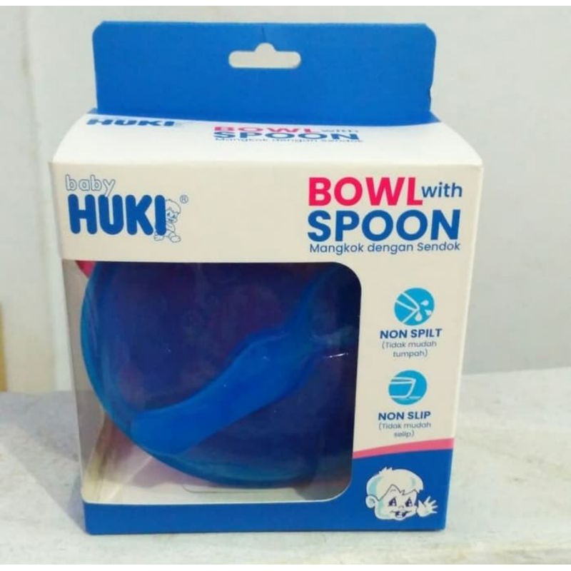 Baby Huki Suction Bowl with Spoon