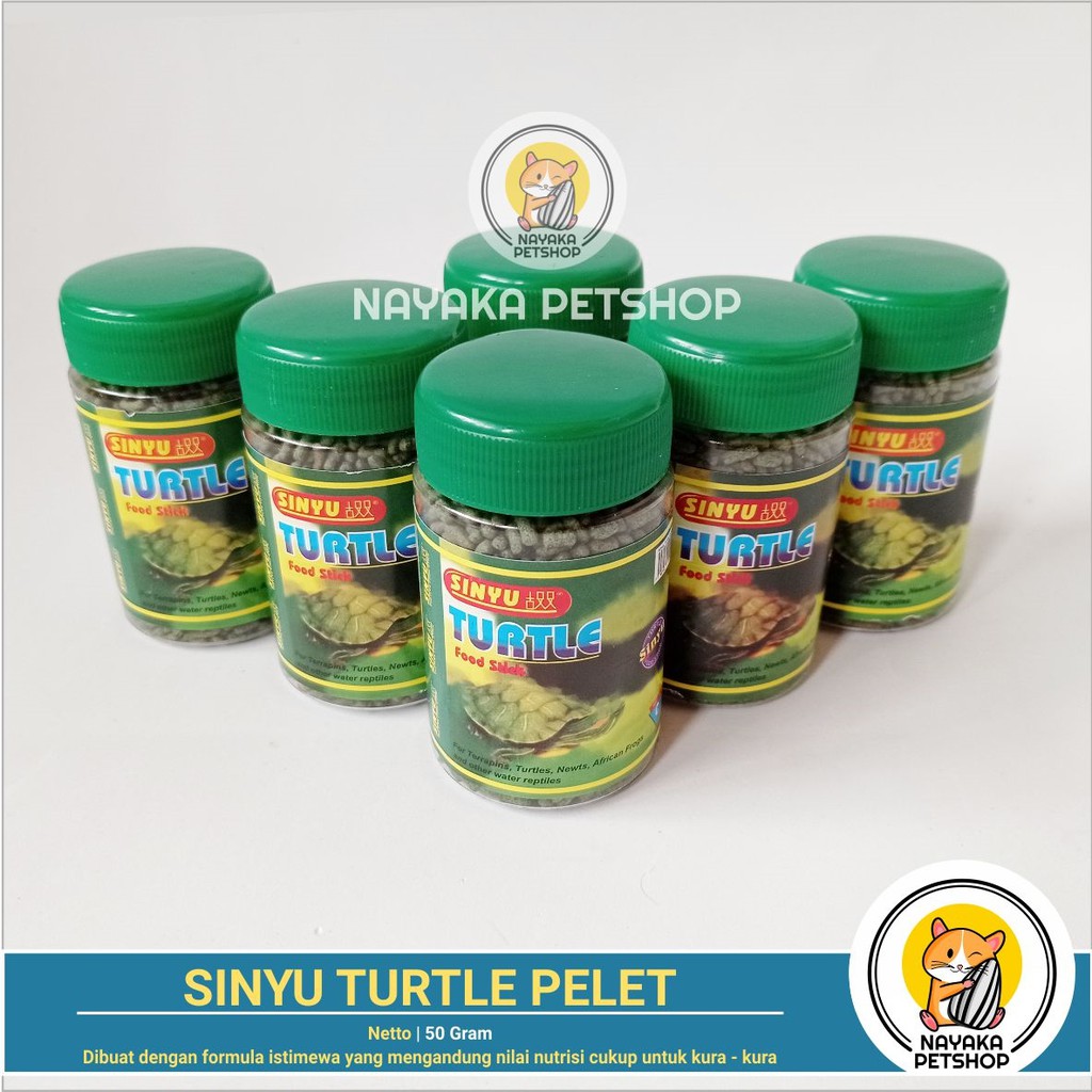 Sinyu Turtle Stick Pelet Kura Kura Darat Pakan Makanan KuraKura Brazil Murah