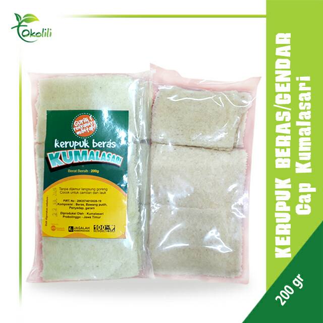 

kerupuk beras / kerupuk gendar kumalasari 200 gr