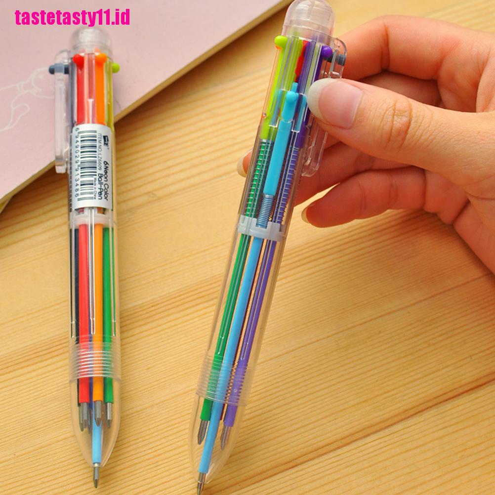 Pulpen Enam Warna Untuk Alat Tulis