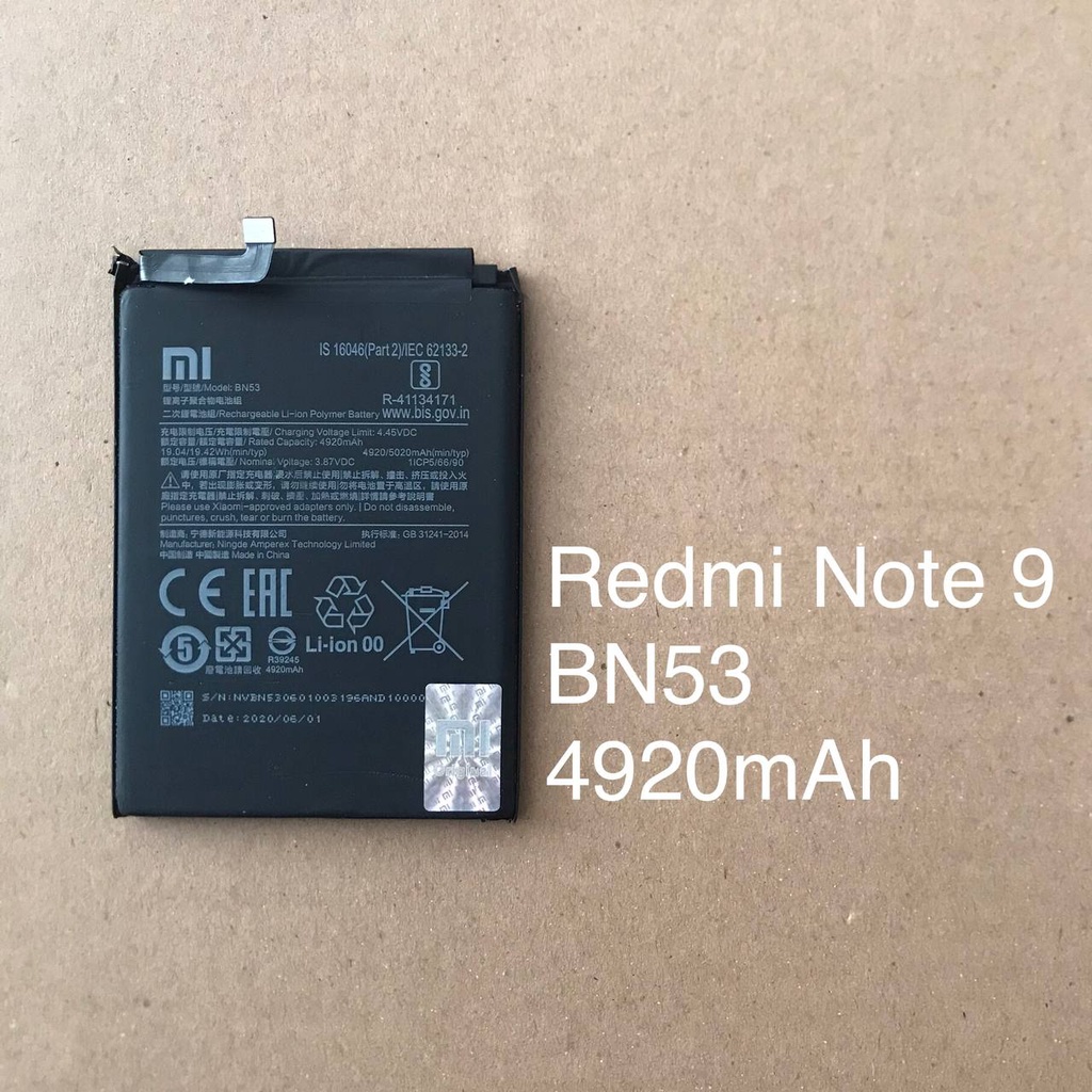 Baterai Redmi Note 9 PRO - Redmi Note 9